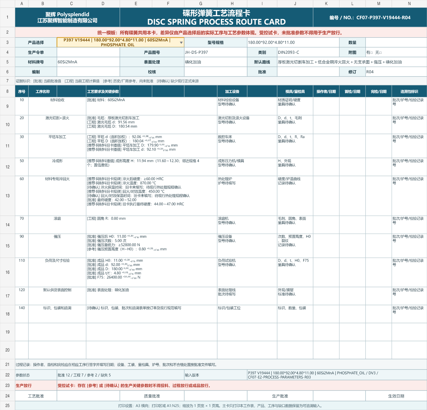 60Si2MnA process-card preview